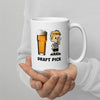 Draft Pick Funny Coffee Mug (2 Sizes)