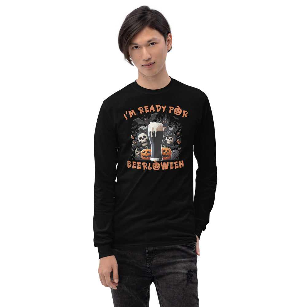 Halloween Long Sleeve T-shirt - I'm Ready For BeerLoween