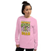 Halloween "Mummy Needs Beer" Ladies Long Sleeve T-shirt