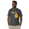 State Of Michigan Beer Short-Sleeve Unisex T-Shirt