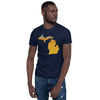 State Of Michigan Beer Short-Sleeve Unisex T-Shirt