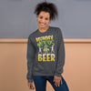 Halloween Sweatshirt - "Mummy Needs Beer"