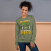 Halloween Sweatshirt - "Mummy Needs Beer"