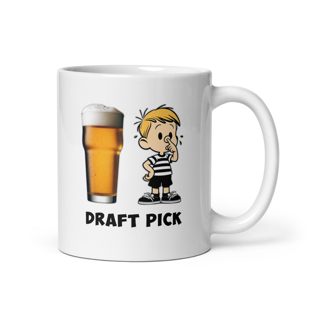 Draft Pick Funny Coffee Mug (2 Sizes)