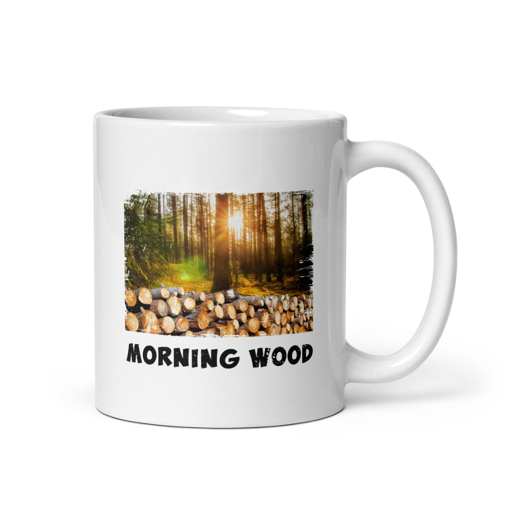 Morning Wood Funny Coffee Mug