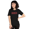 Red Buffalo Plaid Shirt | Funny Beer Shirt Short Sleeve Unisex T-shirt (5 Colors)