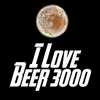 I Love Beer 3000 Short Sleeve Unisex T-shirt