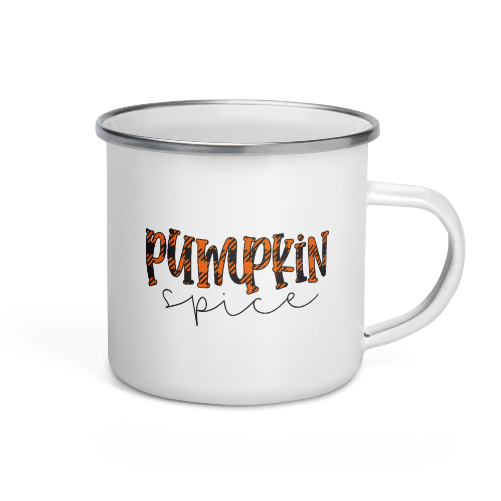Pumpkin Spice Buffalo Plaid Coffee Mug | Pumpkin Spice Everything | Fall Mug | Camping Coffee Mug - Crazy4Beer