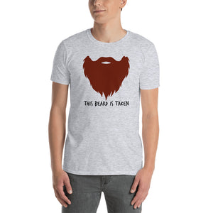 This Beard is Taken T-Shirt Short-Sleeve Red Print (2 Colors)