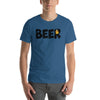 Textured Print Michigan Beer Short-Sleeve Unisex T-Shirt (7 Colors)