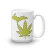 Michigan Marijuana Coffee Mug (2 Sizes)
