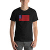 Beer Mug American Flag Short-Sleeve Unisex T-Shirt (12 Colors)