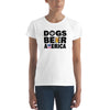 Dogs Beer America Women's short sleeve t-shirt (6 Colors)