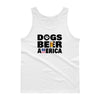 Dogs Beer America Tank top (4 Colors)