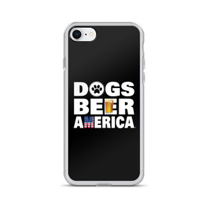 Dogs Beer America iPhone Case