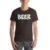 Textured Print Michigan Beer Short-Sleeve Unisex T-Shirt (8 Colors)