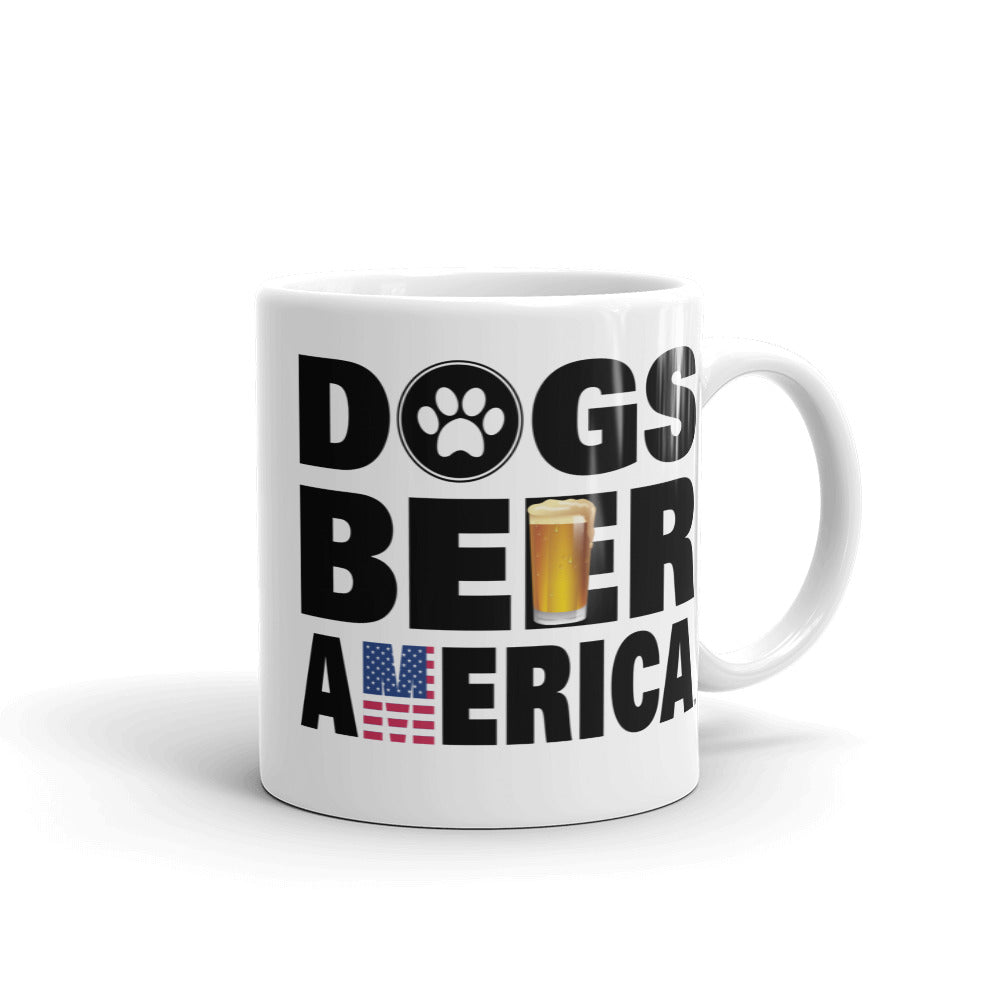 Dogs Beer America Coffee Mug (2 sizes) - Crazy4Beer