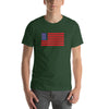 Beer Mug American Flag Short-Sleeve Unisex T-Shirt (12 Colors)